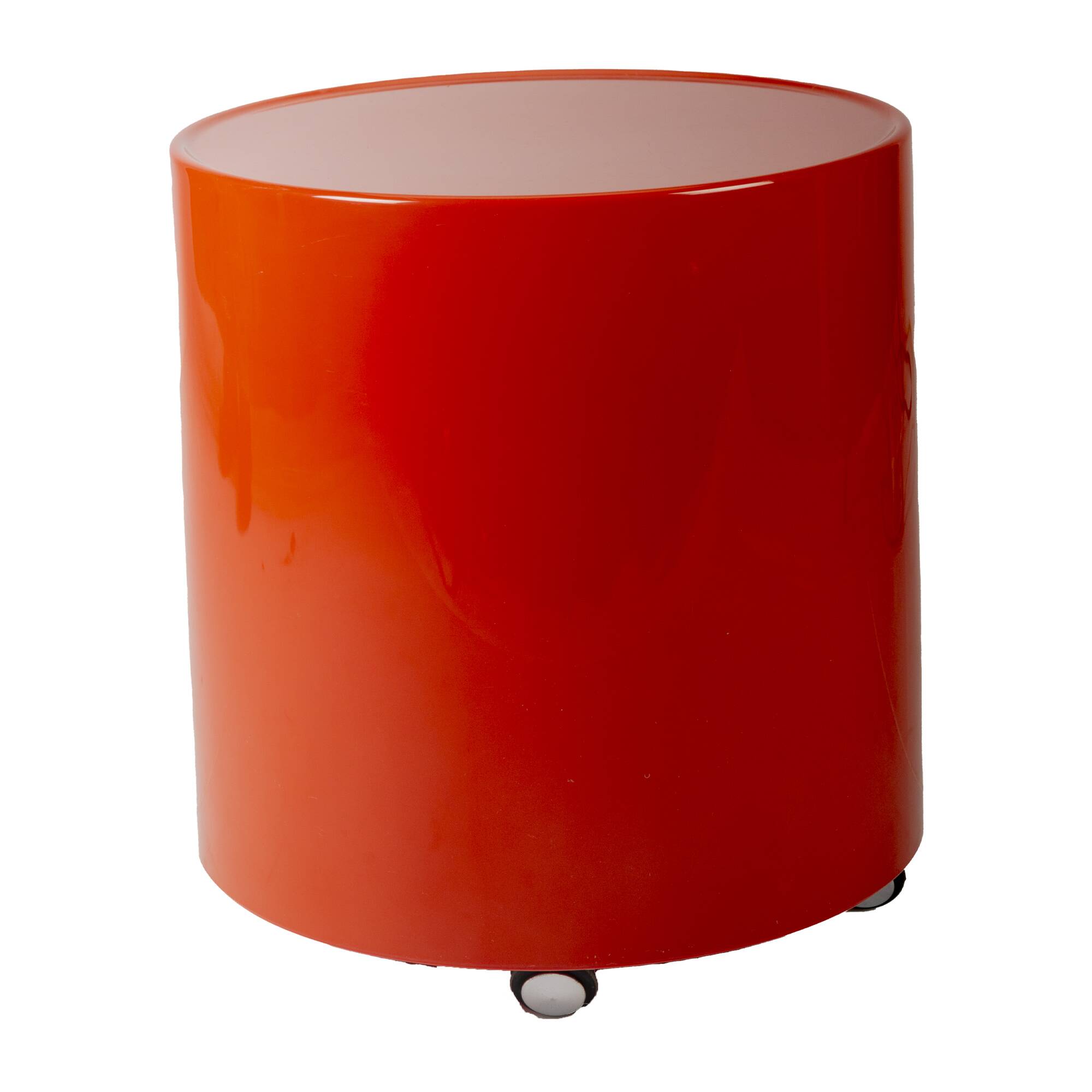 Red Giano Giano Vano Side Table by Emma Gismondi for Artemide