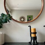 Pair of vintage brutalist iron candlesticks