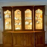 Roche Bobois Cherry Wood Display Cabinet