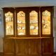 Roche Bobois Cherry Wood Display Cabinet