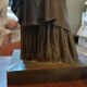 Pendule avec statue bronze