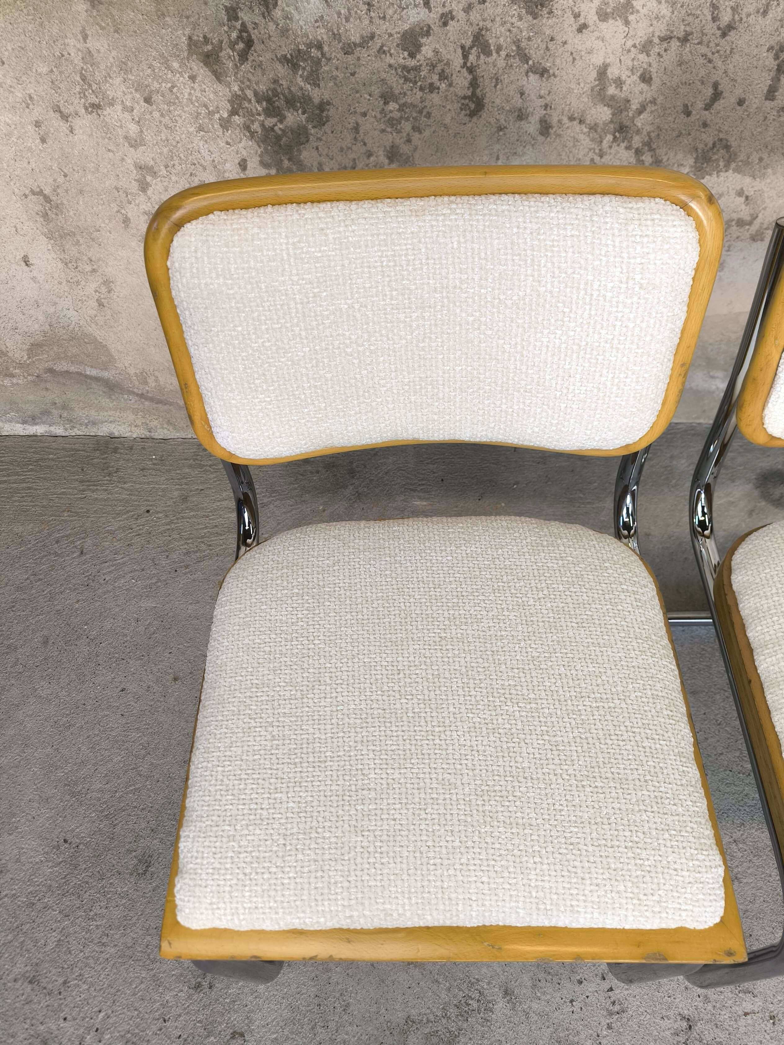 Vintage Breuer Cesca chair pair