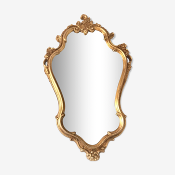 Golden Baroque Mirror