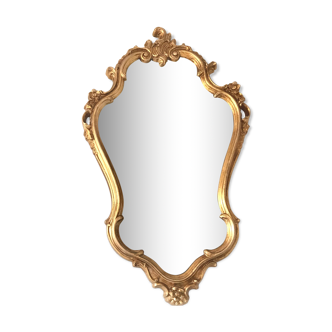 Golden Baroque Mirror