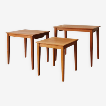 Set de 3 tables basses gigognes Scandinave, Kvalitet Form Funktion