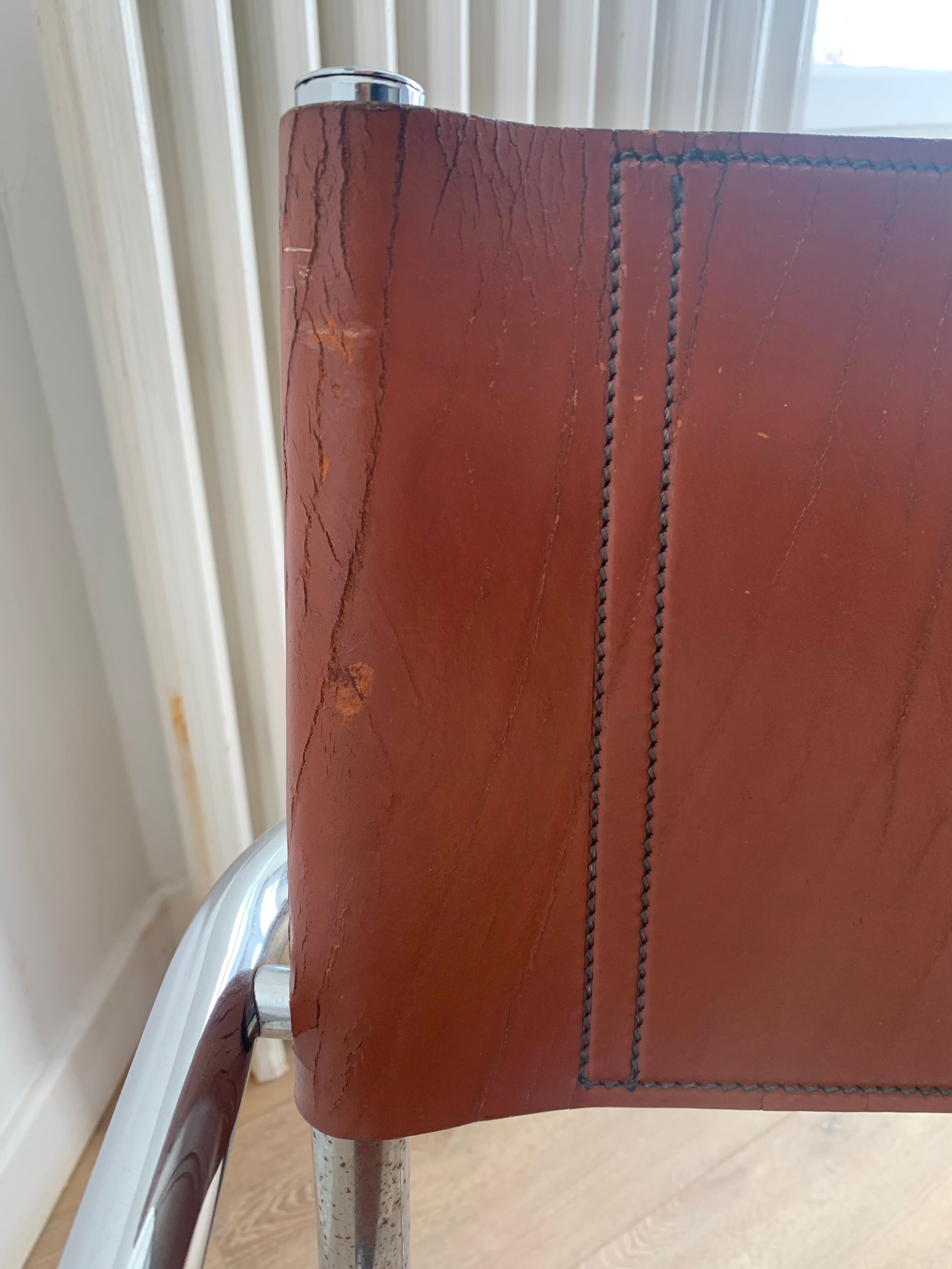 Fauteuil cuir