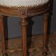 Tabouret de Style Louis XVI en Noyer vers 1900