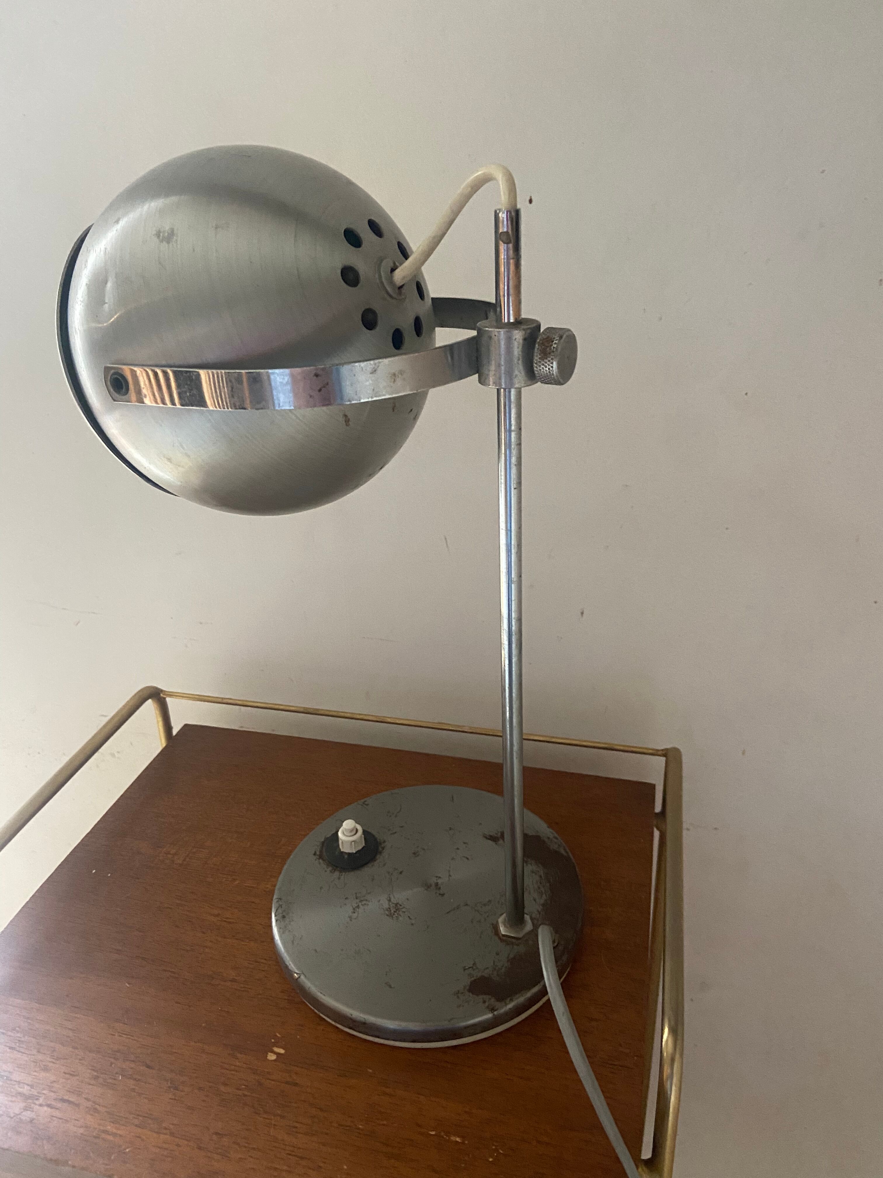 Eye ball lamp 70s