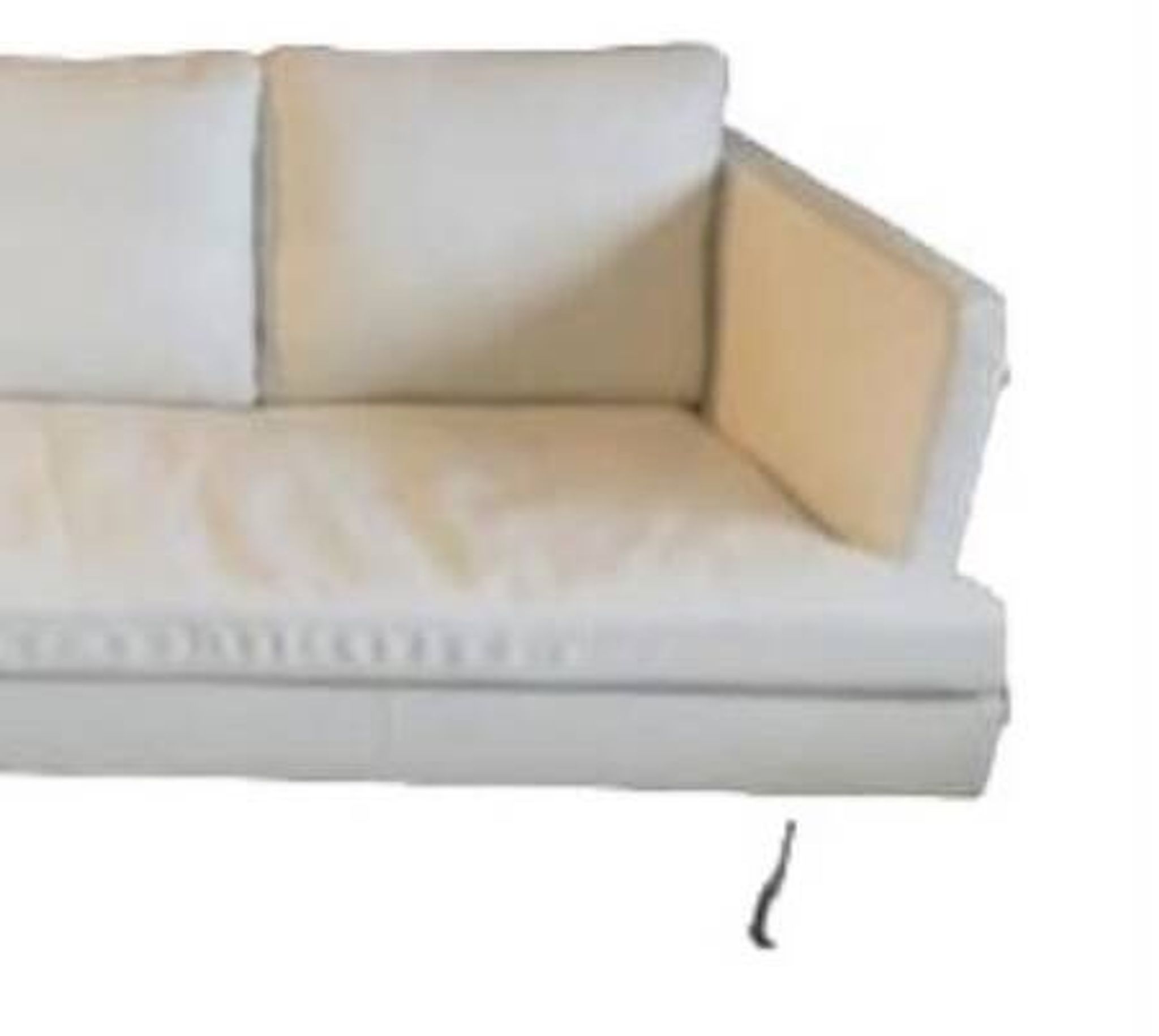 White leather sofa model Stricto Sensu by Didier Gomez for Ligne Roset