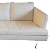 White leather sofa model Stricto Sensu by Didier Gomez for Ligne Roset