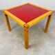 Flötotto coffee table Profilsystem 1970s red