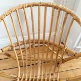 Child chair in rattan
