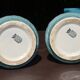 2 flowered vases St Amand early 20th century