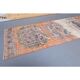 1970s Turkish Hand-Knotted Runner Rug 82x338
