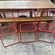 Trio de chaises ted net Ikea vintage