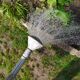 Zinc watering can + pommel - german