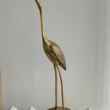 Heron vintage brass