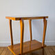 Table d'appoint, desserte, console double plateau