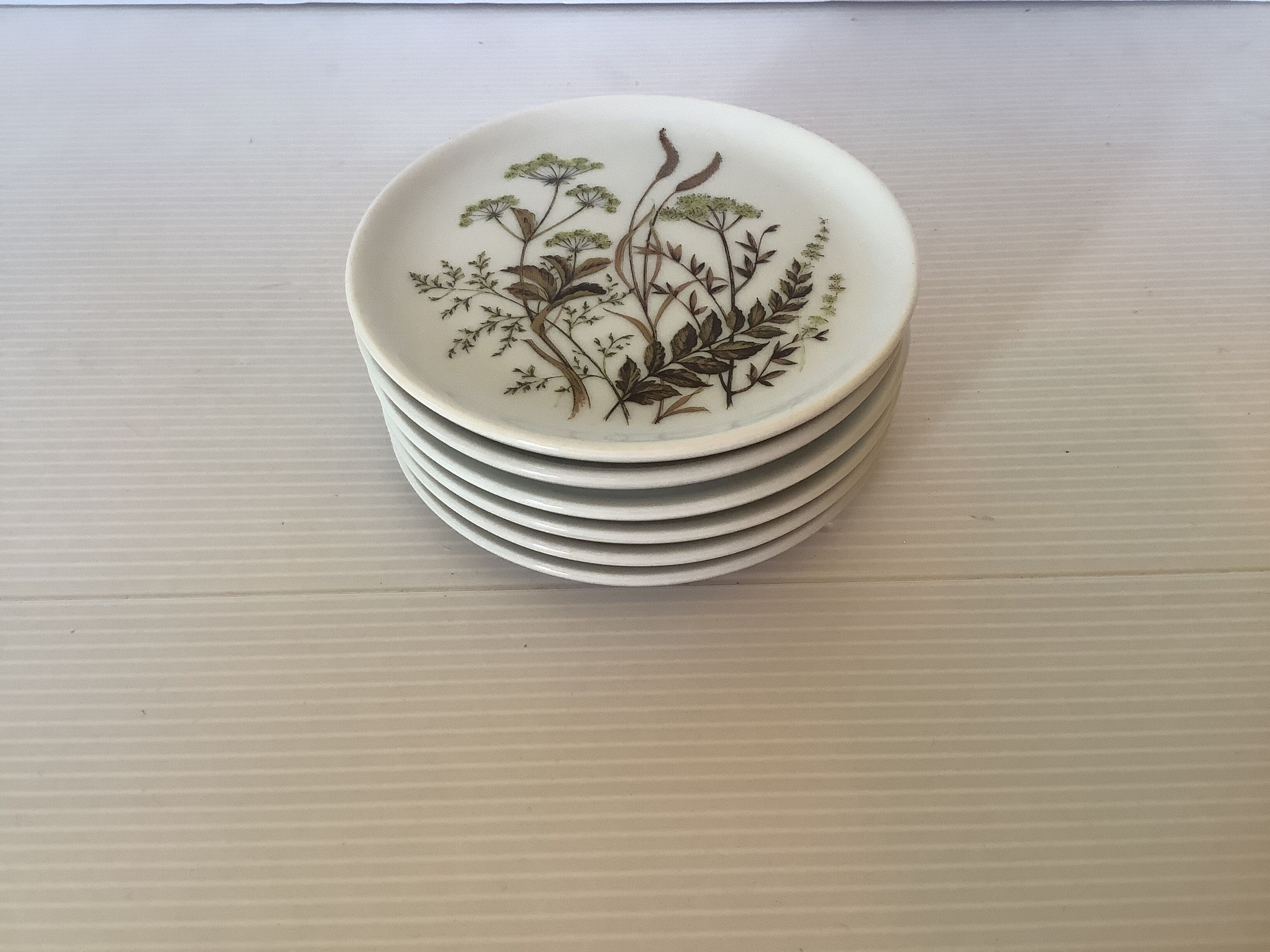 Bavarian Germany herbarium cups