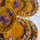10 Sarreguemines fruit slushie dessert plates