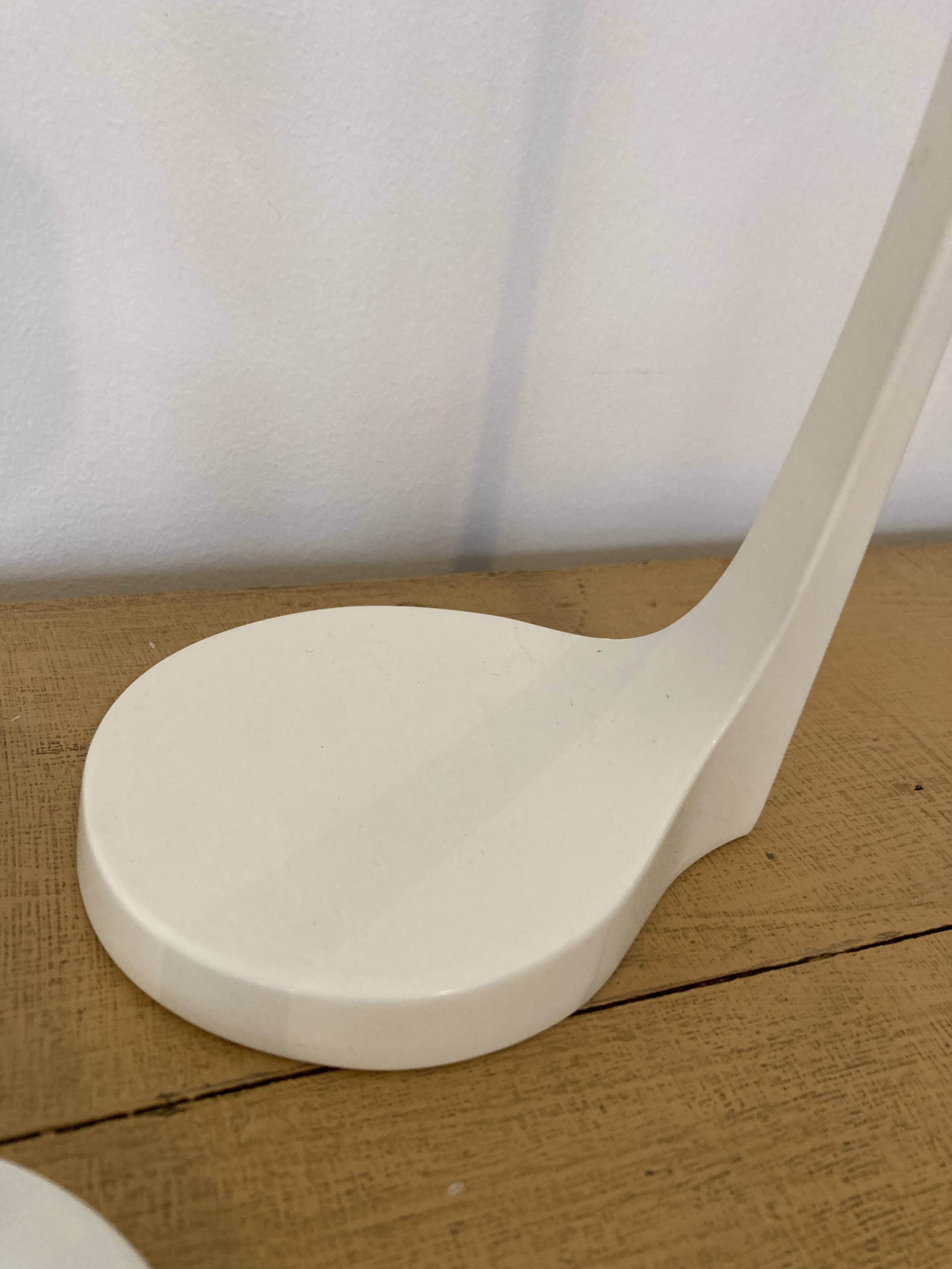 Pair of vintage Ikea Monika Mulder designer candlesticks