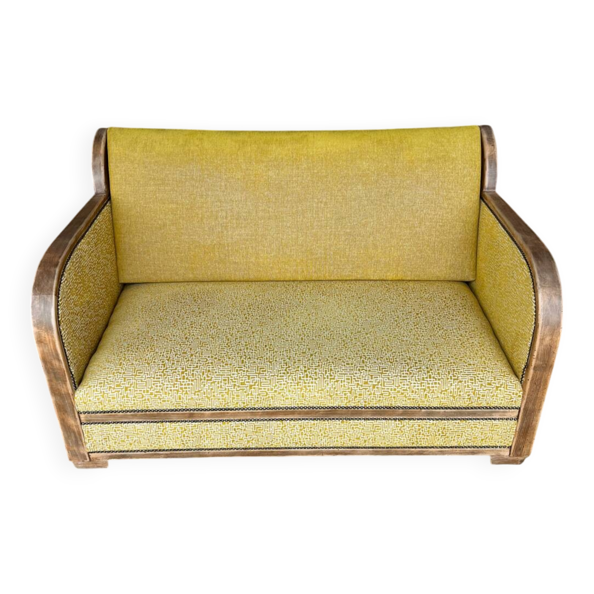 Art Deco two-seater sofa