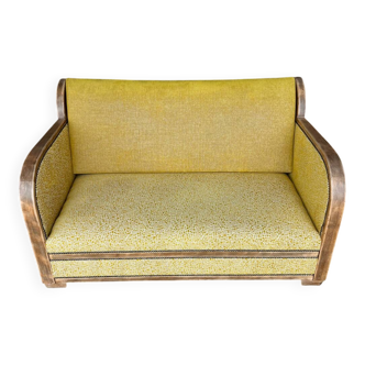 Art Deco two-seater sofa