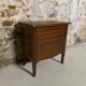 Petite commode couturière vintage en placage de chêne