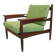 vintage mid century teak Fauteuil 'Rozendaal'