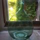 Demijohn vintage green 10,5l h38cm