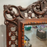 Mirror Louis XIII mercury 150 x 95 cm