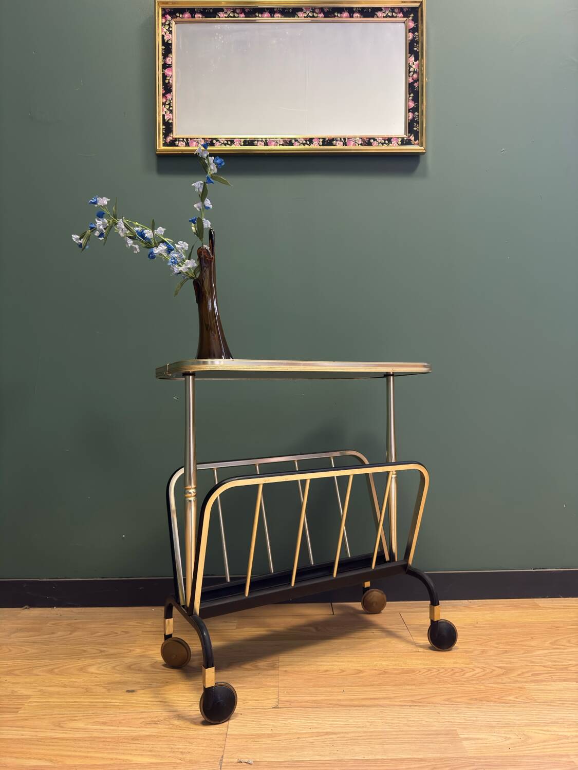 Luisa Parisi magazine rack made in Italy, 1960s