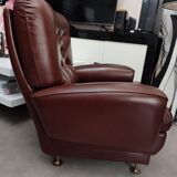 Vintage leather armchair