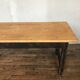 Ancienne table de ferme 2m23 , début 20ème sapin bistrot campagne