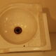 Old-angle hand wash in enamelled iron