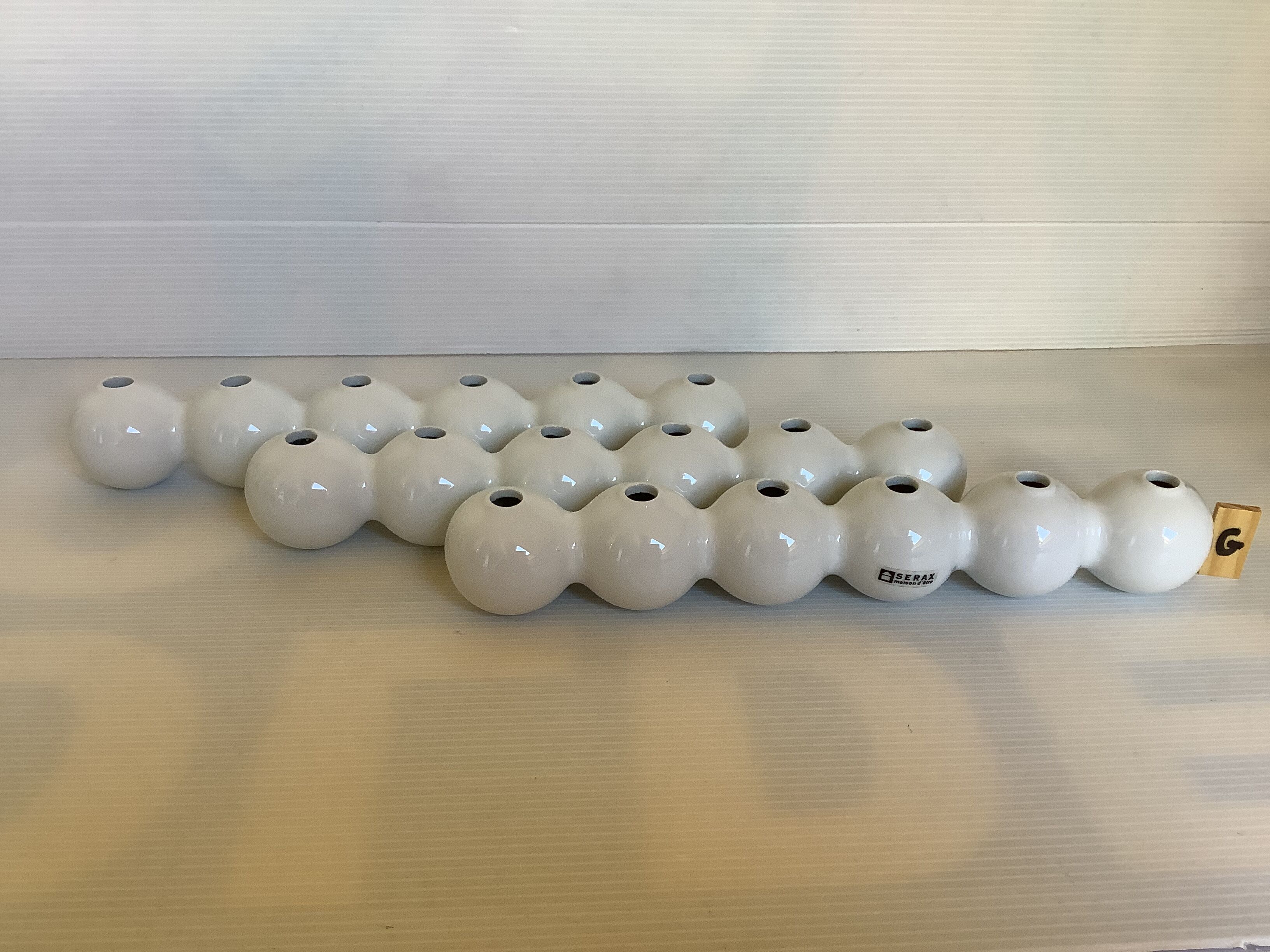 3 spades flowers farandoles design René Barba Serax