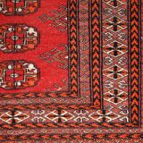 Tapis Vintage Lahore du Moyen-Orient, Années 1960, Élégance Artisanale