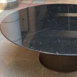 Table basse par Warren Platner - Edition limitée Knoll bronze 2020