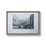 Venice, Italy, Vintage Engraving, 1841 Authentic.
