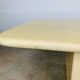 Rectangular travertine coffee table