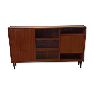 Modernist sideboard, bookshelf of the 1970.