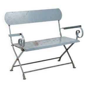 Banc de jardin ancien - fer