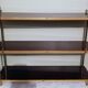 Vintage shelf to install or fix in formica and brass