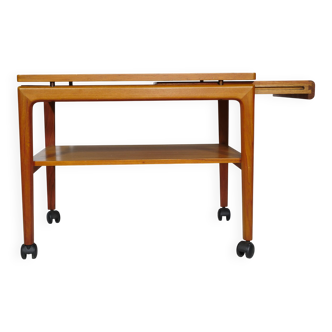 Teak Serving Trolley Senator Series by Ole Wanscher for France & Son, 1960s