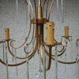 Modern gold metal chandeliers