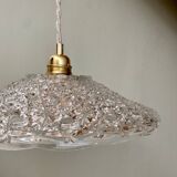 Vintage glass pendant lampshade - tableware collection -