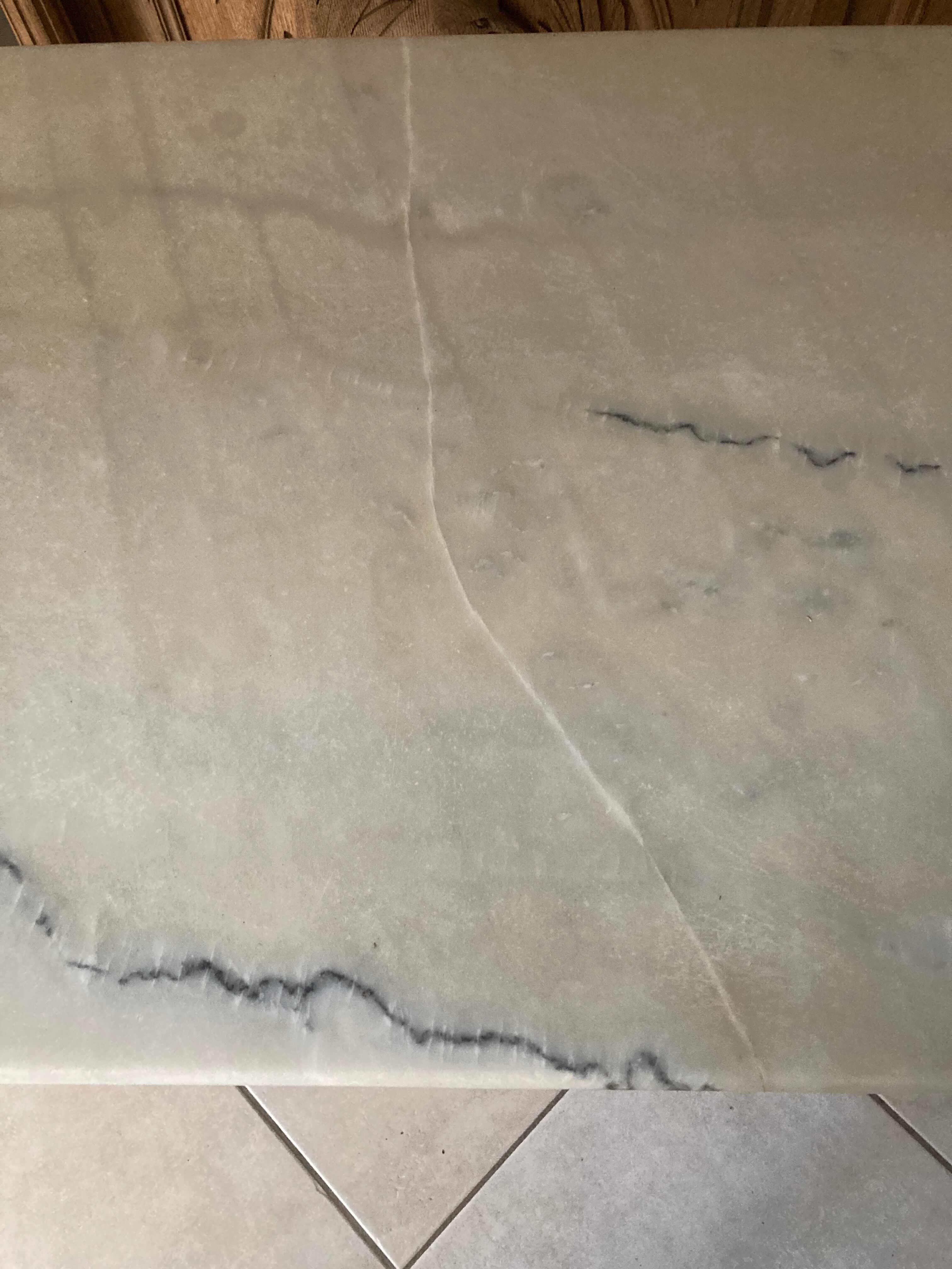 Marble bistro table