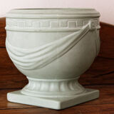 Art Deco ceramic pot cover