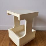 Vintage rolling table