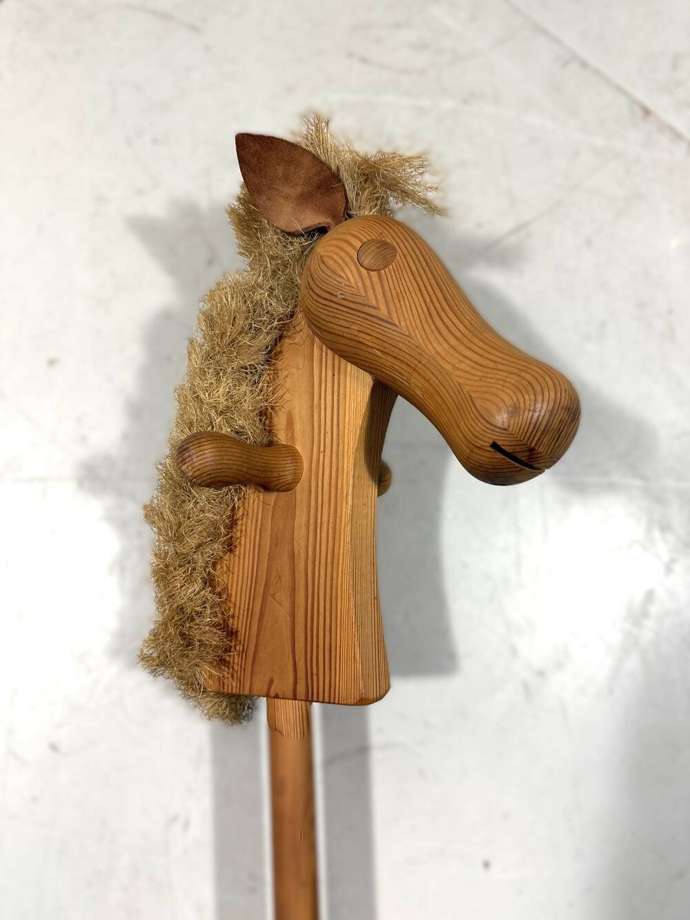 Danish pine hobby horse 1970’s